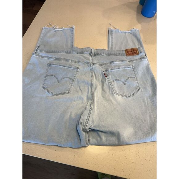 Levi's 311 Women's Jeans Shaping Skinny Light Wash Stretch size 22W - Picture 3 of 5